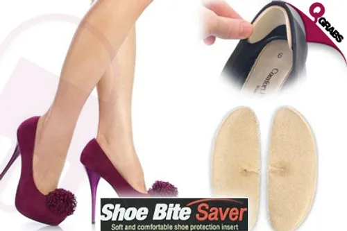For QR39, Save Your Heels with Shoe Bite Protection Inserts! (QR80 Value)